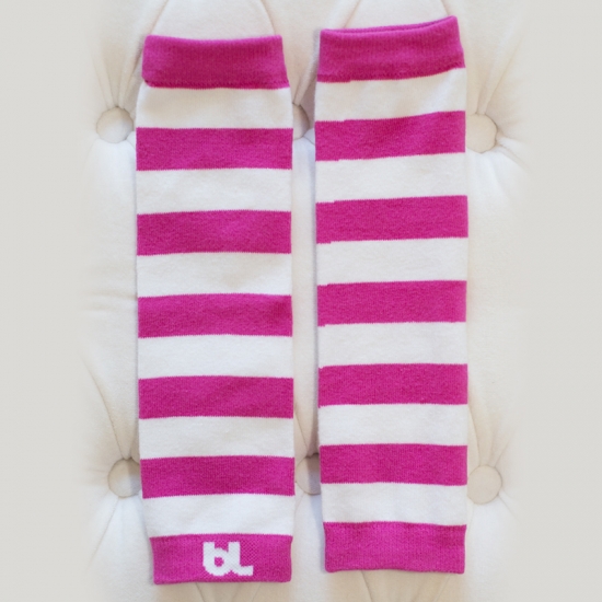 Hot Pink Stripe Leggings